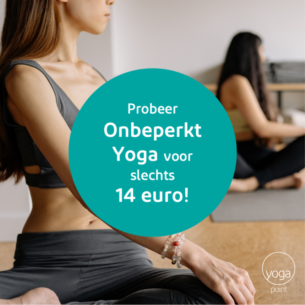 Onbeperkt Yoga voor 14 euro